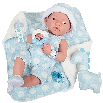 JC Toys La Newborn All-Vinyl-Anatomically Correct Real Boy 15