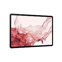 Samsung Galaxy Tab S8+ Android Tablet, 12.4” Large AMOLED Screen, 256GB Storage, Wi-Fi 6E, Ultra Wide Camera, S Pen Included, Long Lasting Battery, Pink Gold
