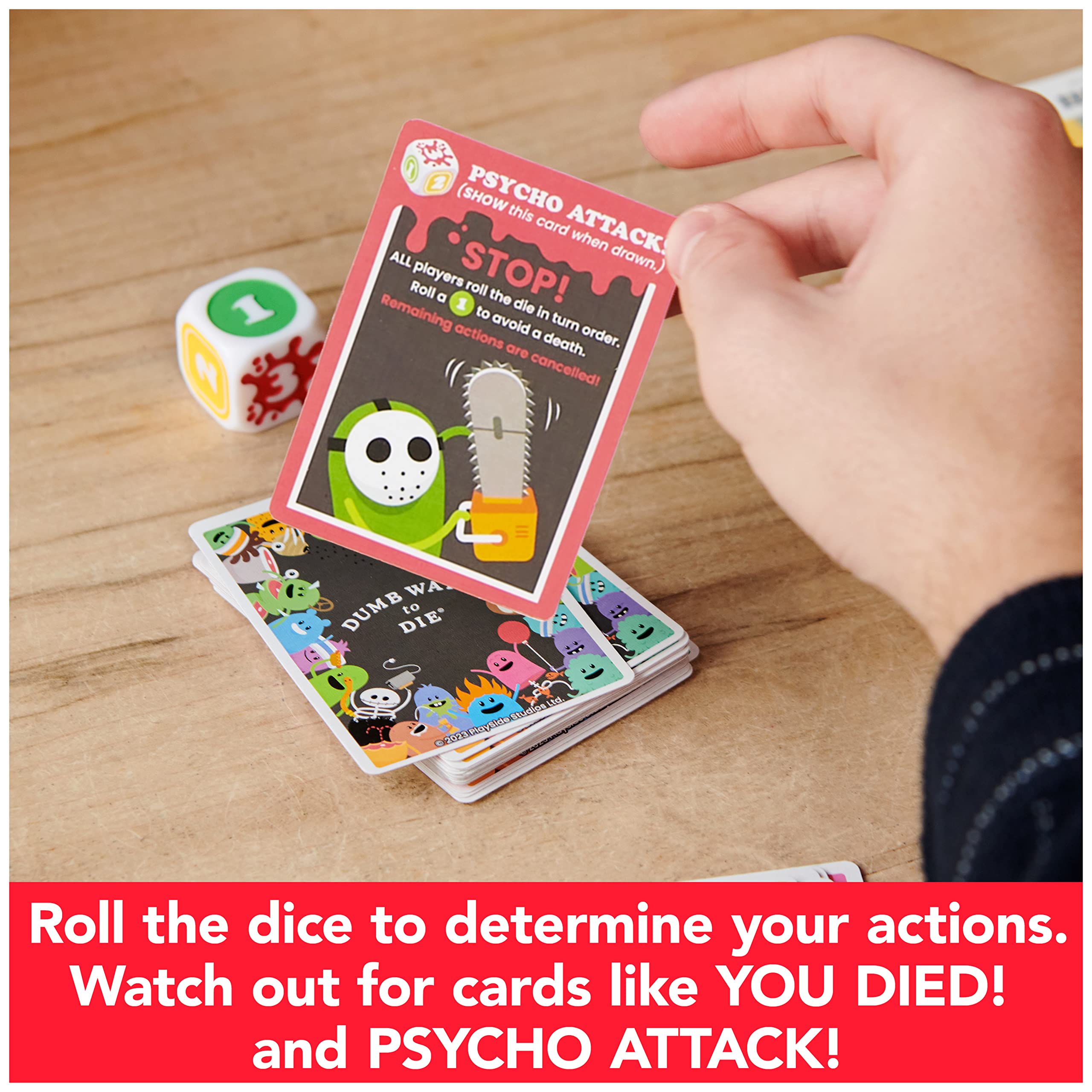 Dumb Ways to Die Card Game Based on The Viral Video, Card Games for Adults | Party Games | Adult Games | Fun Games, for Families & Kids Ages 12 and up