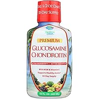 Tropical Oasis Liquid Glucosamine Chondroitin w/ MSM and Vitamin C for maximum absorption (16 oz) Liquid