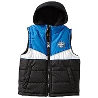 iXtreme Little Boys' Coloblock Vest With Hood