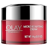 Olay Regenerist Micro-Sculpting Cream, Face Moisturizer, Trial Size, 0.5 oz