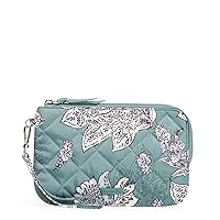 Verabradley Womens Performance Twill Wristlet With Rfid Protection