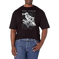Marvel Big & Tall Classic Tribal Panther Men's Tops Short Sleeve Tee Shirt