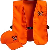Vortex Optics Blaze Orange Vest & Hunting Hat Combo
