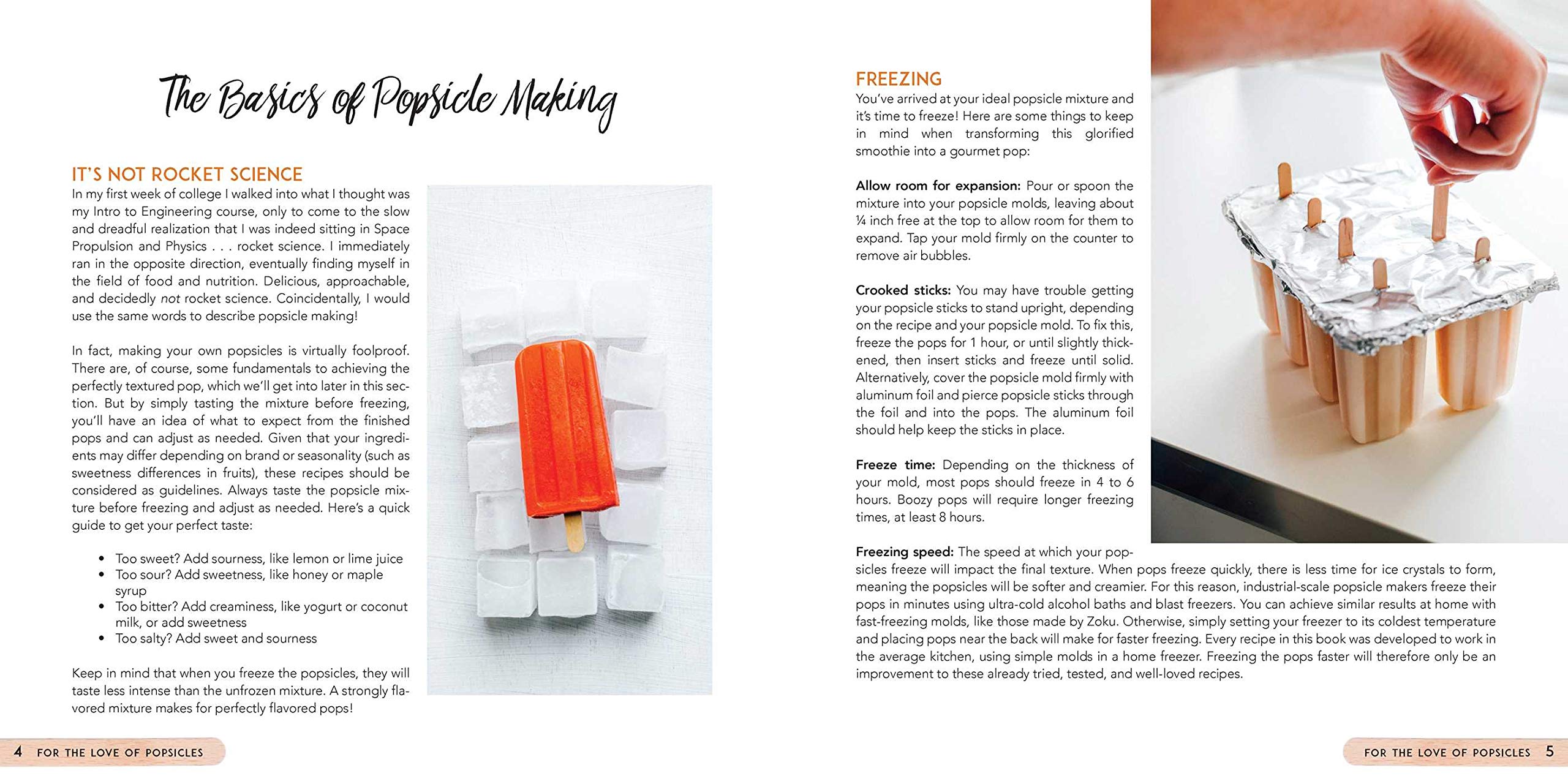 For the Love of Popsicles: Naturally Delicious Icy Sweet Summer Treats from A–Z