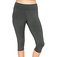 Women's and Plus Foldover Oh So Soft Knee-Length Leggings | Small - 3X Adult