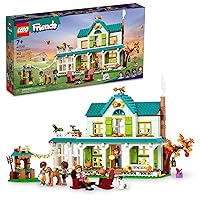 LEGO Friends Autumn's House 41730, Dolls House Playset with Accessories, Toy Horse & Mia Mini-Doll, Toys for Girls and Boys 7 Plus Years Old, Birthday Gift Idea