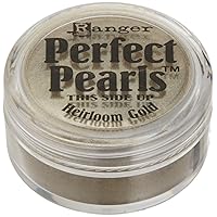 Ranger PPP-21865 Perfect Pearls Pigment Powder, Heirloom Gold, 1 oz