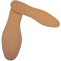 Magic Absorbent Ultra Thin Lambskin Leather Insoles with Breathable Activated Carbon Bottom