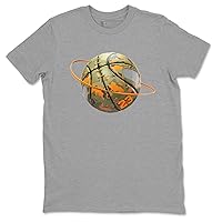 5s Olive Design Printed Camo Basketball Planet Sneaker Matching T-Shirt