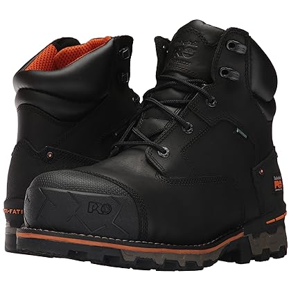 Timberland PRO Men's 6 Inch Boondock Comp Toe WP Insulated Industrial Work Boot