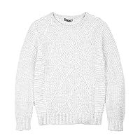 Junior Boy's Chunky Knit Pullover, Sizes 8-16