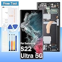 [for US Version] Yondista for Samsung Galaxy S22 Ultra 5G Screen Replacement 6.8