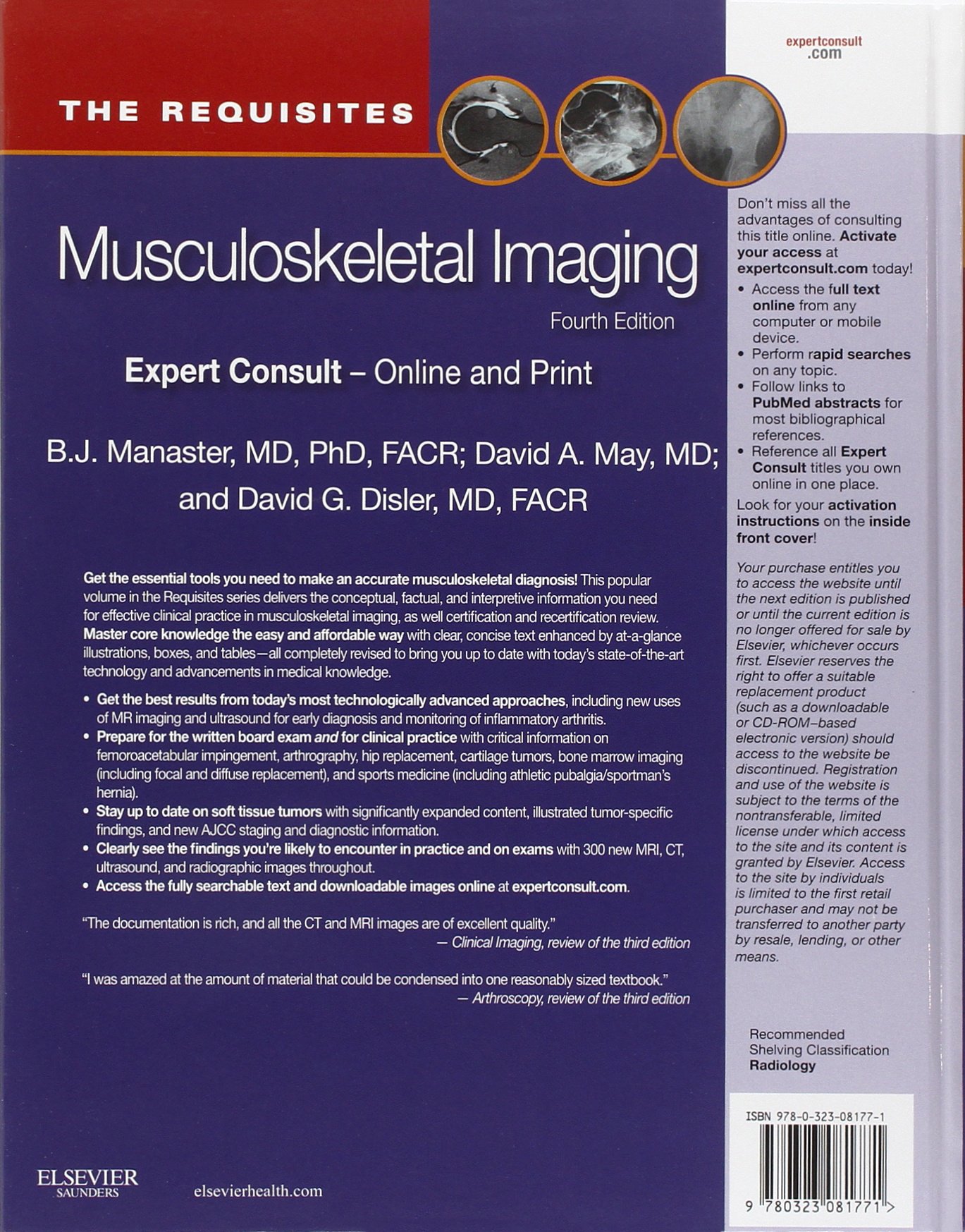 Amazon　Imaging:　Musculoskeletal　Mua　4e　trên　Mỹ　chính　The　2023　Giaonhan247　Requisites,　hãng