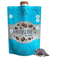 Lt. Blender's Mudslide Cocktail Mix - All Natural Creamy Rich Chocolate Coffee Blend, Easy to Make Slushy Cocktail, Resealable and Portable, 16 Servings per bag (Pack of 1)