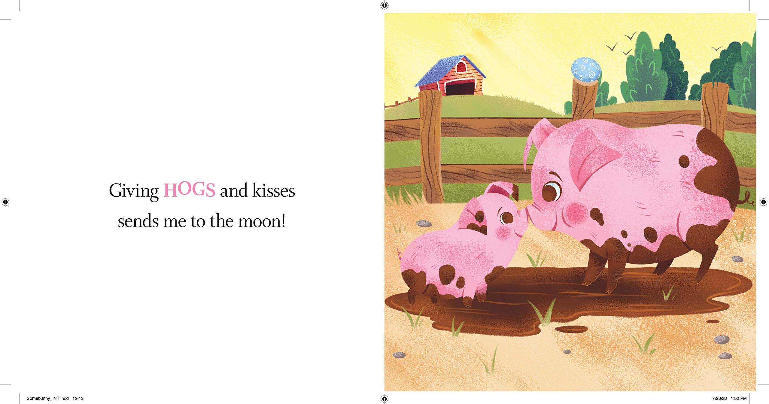 Somebunny Loves You: A Sweet and Silly Baby Animal Book for Toddlers (Punderland)