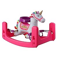 Rockin' Rider Starlight Grow-with-Me Unicorn, Pink