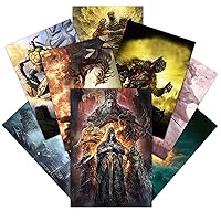 GTOTd Dark Game Elden Game Posters (8 Pack) 11.5