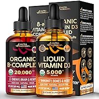 NUTRAHARMONY Organic Vitamin D3 & Vitamin B Complex Drops