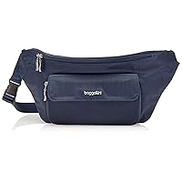 Baggallini Modern Everywhere Waistpack Sling - Fanny Pack for Women Crossbody Belt Bag - Lightweight Chest Bag Purse