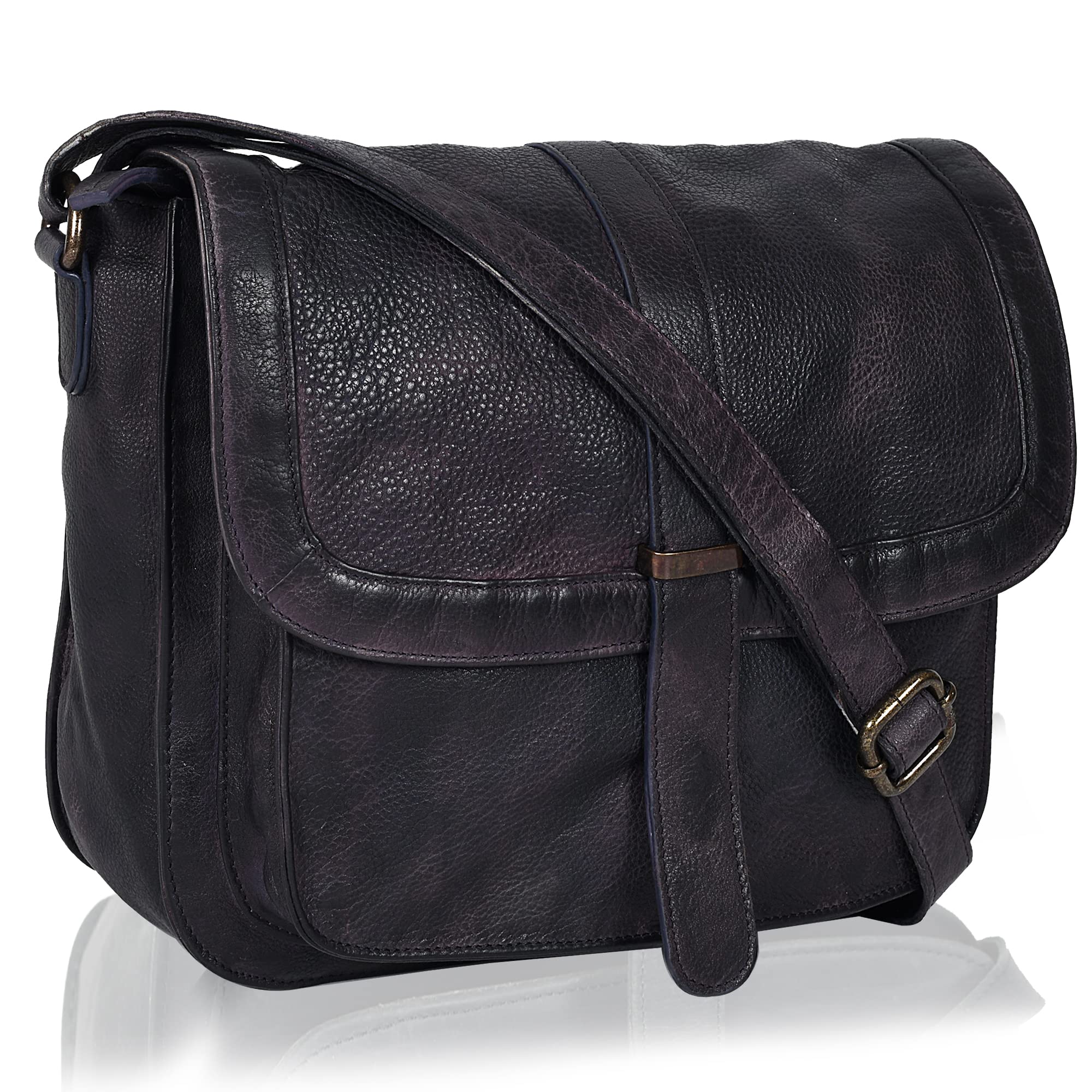 Komal's Passion Leather Large Travel Bag Duffel Bag W/ Strap – Full On  Cinema