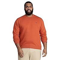 IZOD Men's Big and Tall Advantage Performance Crewneck Fleece Pullover Sweatshirt