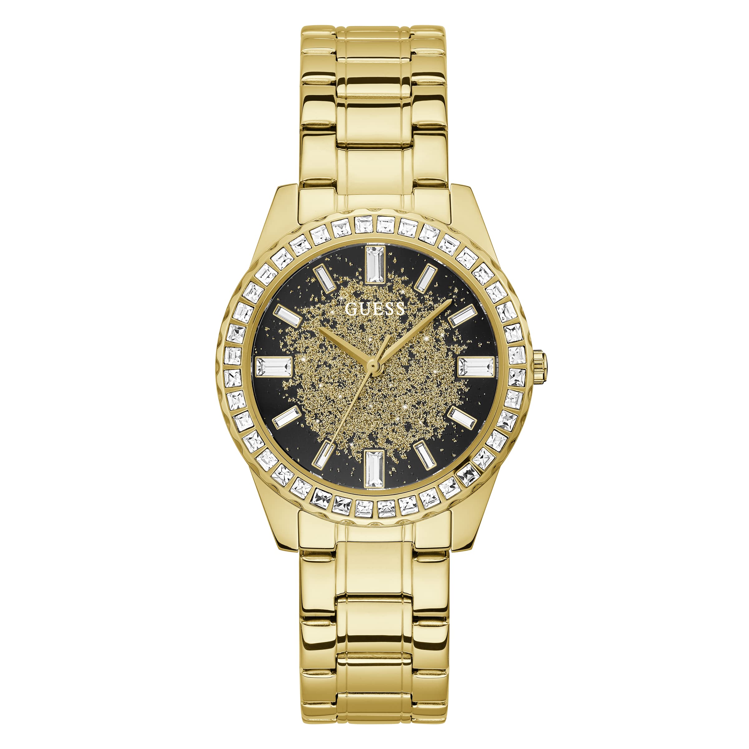 GUESS Ladies Sport Glitter & Crystal 38mm Watch