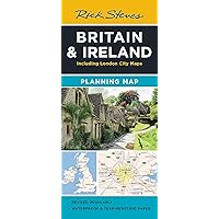Rick Steves Britain & Ireland Planning Map: Including London City Map