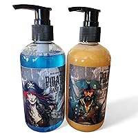 Pirates Life Liquid Hand and Body Soap 8 oz Ocean Breeze or Bay Rum Scent, Halloween, Horror (Both)