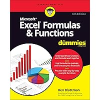 Excel Formulas & Functions For Dummies (For Dummies (Computer/Tech)) Excel Formulas & Functions For Dummies (For Dummies (Computer/Tech)) Paperback Kindle