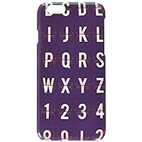 split-flap airport terminal alphabet display illustration cell phone cover case iPhone6