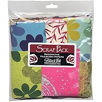 Graphic Products Mulberry Paper Scrap Pack by Black Ink Papers, Assorted (SP-100)