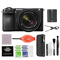 Sony Alpha a6700 Mirrorless Camera with 18-135mm Lens Bundle with Pixel Advanced Accessories | Sony a6700