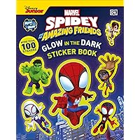 Marvel Spidey and His Amazing Friends Glow in the Dark Sticker Book: With More Than 100 Stickers (Disney Junior: Marvel Spidey and His Amazing Friends) Marvel Spidey and His Amazing Friends Glow in the Dark Sticker Book: With More Than 100 Stickers (Disney Junior: Marvel Spidey and His Amazing Friends) Paperback