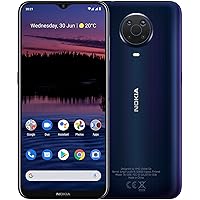 Nokia G20 TA-1365 Dual 128GB 4GB RAM Factory Unlocked (GSM Only | No CDMA - not Compatible with Verizon/Sprint) International Version – Night Dark Blue