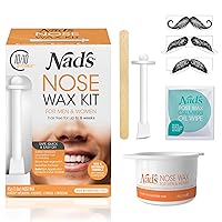 Nose Wax Kit for Men & Women - Waxing Kit for Quick & Easy Nose Hair Removal, 1 Count