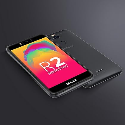 BLU R2-4G LTE Unlocked Smartphone - 16GB + 2GB RAM -Black