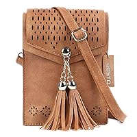 Womens Small Crossbody Bag For Woman, Tassel Wallet Purse，Gifts For Teenage Girls