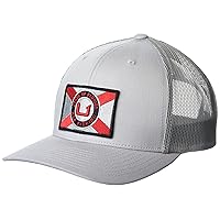 HUK Men's Mesh Trucker Snapback Anti-Glare Fishing Hat