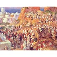 Artisoo The Mosque Arab Holiday (The Casbah) - Size: 30 x 23 inches - Impressionism Oil painting reproduction - Pierre-Auguste Renoir