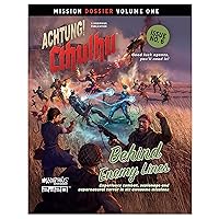 Modiphius Entertainment Achtung! Cthulhu 2d20: Mission Dossier 1 - Behind Enemy Lines - Expansion Book, Roleplaying Game