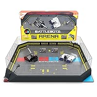 HEXBUG BattleBots Arena Bite Force & Blacksmith, Remote Control Robot Toys for Kids with Over 20 Pieces, STEM Toys for Boys & Girls Ages 8 & Up, Batteries Included