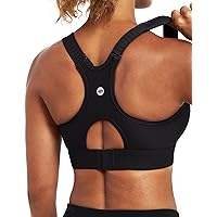Ewedoos Sports Bras for Women High Support Racerback High Impact Padded Sports Bra Large Bust for Workout Running Yoga