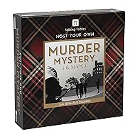 Talking Tables Reusable Murder Mystery at The Manor After Dinner Party Game Kit for Adults, Host Your Own Games Night Scottish Highland Theme, 3 Alternative Endings Fun Idea, New Year