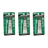 Clubman Pinaud Moustache Wax with Comb Applicator, For Styling & Color Enhancement, Neutral, 0.5 Oz (Pack of 3)