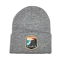 Acadia National Park Beanie with Woven Patch