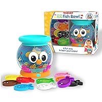 The Learning Journey: Learn With Me - Color Fun Fish Bowl - Color Teaching Toddler Toys & Gifts for Boys & Girls Ages 2 Years and Up - Preschool Learning Toy, Multicolor