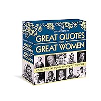 2023 Great Quotes From Great Women Boxed Calendar: 365 Days of Inspiration from Women Who Shaped the World (Daily Desk Gift for Her) 2023 Great Quotes From Great Women Boxed Calendar: 365 Days of Inspiration from Women Who Shaped the World (Daily Desk Gift for Her) Calendar