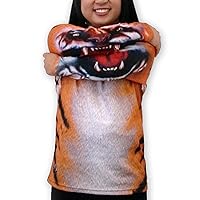 MouthMan® Unisex-Adult Tiger Hoodie Shirt